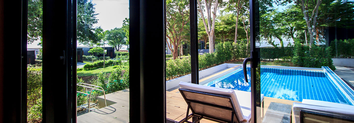 Three Bedroom Beachfront Pool Villa 1